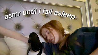 doing ASMR until i fall asleep... PART 2 **SNOOZING HARD***