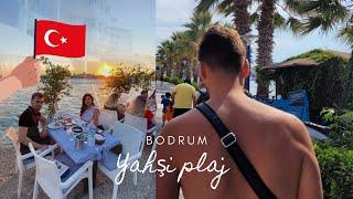 Bodrum tatil vlog - Yahşi plaj Ortakent Fazla turist olmayan sakin güzel denizTürkiye