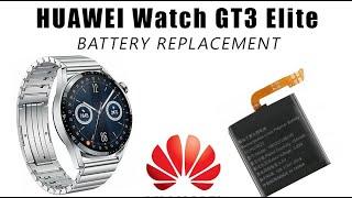 HUAWEI Watch GT3 Elite 46mm Battery Replacement Disassembly Tutorial - Wymiana baterii