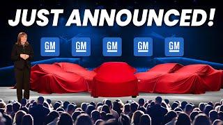 GM CEO Announces 5 New Car Models For 2025 & STUNS The Entire Car World