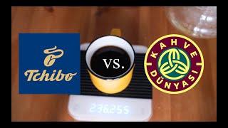 Tchibo vs. Kahve Dünyası  Kahve Çekirdekleri Karşılaştırması