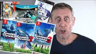 Michael Rosen describes the xeno series Xenoblade Xenosaga and Xenogears