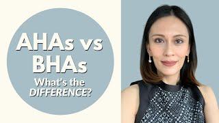 The Difference between AHA and BHA Exfoliants  Dr Gaile Robredo-Vitas