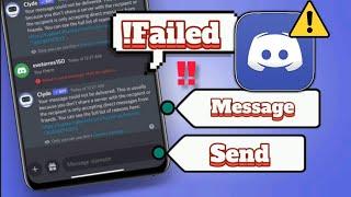 How To Fix Discord Direct Message not Working on Android  Solve DM not SendingComing Issue