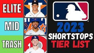 Ranking Every MLB Shortstop For 2023 Tier List