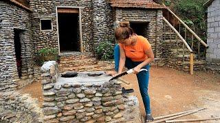 Build Tunnel Floor Foundation Secret Underground Shelter - Single Mother Off Grid Living