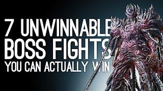7 Unwinnable Boss Fights You Can Beat If Youre Good Enough