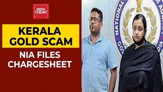 Kerala Gold Scam Case NIA Files Charge Sheet Against Swapna Suresh & 19 Others  India Today