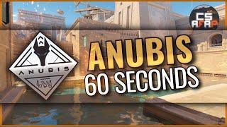 ANUBIS in 60 seconds T-side smokes as fast as possible  CS2 afap