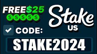 Stake US promo code STAKE2024 for FREE $25 SC + 250K GOLD COINS - stake us code 2024 review bonus