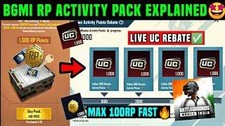 RP ACTIVITY PACK EXPLAINED  BGMI RP ACTIVITY PACK KYA HAI  HOW TO BUY RP ACTIVITY PACK AFTER 100RP