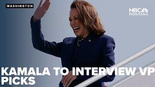 Kamala Harris to interview VP picks campaign has been vetting Walz Beshear party favors Shapiro