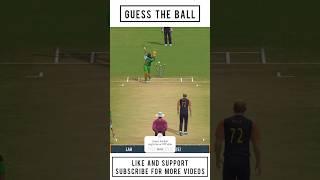 Guess the Ball   Real Cricket 24 #shorts