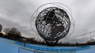 ⁴ᴷ⁶⁰ Walking NYC  Flushing Meadows–Corona Park Queens