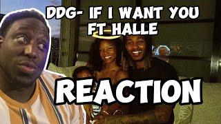 DDG - If I Want You ft. Halle Bailey - REACTION