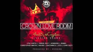 Crown Love Riddim Mix  Dancehall 2016  Head Concussion Records