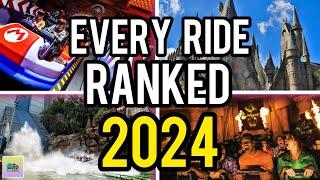 2024 UPDATE Universal Studios Hollywood EVERY Ride Ranked