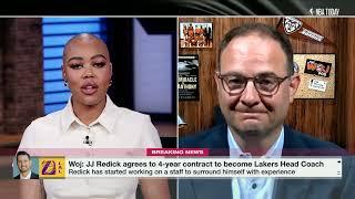  Woj details JJ Redicks Lakers contract as a first-year head coach  NBA Today