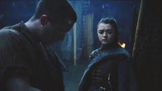 Gendry and Arya talk about Melisandre  Game of thrones 8x02