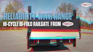 Liftgates for Flatbed Stake or Van Bodies - The High-Cycle Bi-Fold Liftgate from Tommy Gate