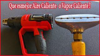 Cual es mejor  Vapor caliente o Aire Caliente? Tapiceria