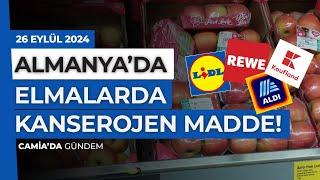 Almanya’da Elmalarda Kanserojen Madde - 25 Eylül 2024