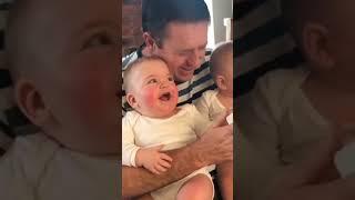 Baby laughing 