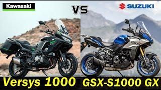 Kawasaki Versys 1000 vs Suzuki GSX-S1000 GX  Comparison TM