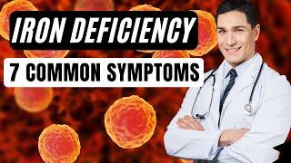 7 Common Symptoms of Iron Deficiency How To Know If You Are Iron Deficient
