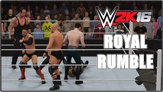 WWE 2K16 - 30 Man Royal Rumble Match