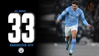 Julián Álvarez All  Goals For Manchester city  With Commentary - HD