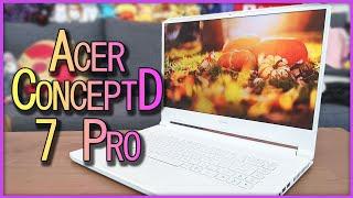 NEW Acer ConceptD 7 Pro Creator Laptop Exclusive First Look and Impressions Oct 2020 Model