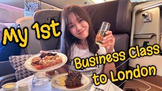 THE START OF 34 DAYS EUROPE TRAVEL ️ Flying Business Class with Singapore Airlines to London EP. 1