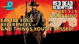 Red Dead Redemption 2 2018 Part 1 - Ambarino - Easter Eggs and References