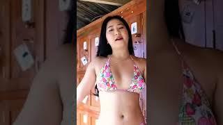 Cewek Korea Pakai Bikini#shorts#bikini