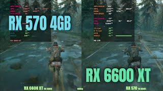 RX 6600 xt vs RX 570 in 2024