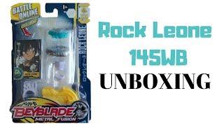 Rock Leone 145WB Unboxing  Beyblade Metal Fight  Hasbro   メタルファイト ベイブレード