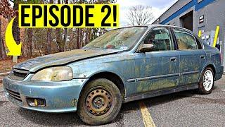 Restoring An Abandoned Civic On A Budget EP. 2