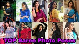 Saree Poses For Photoshoot  Top Saree Poses  Saree Poses Ideas