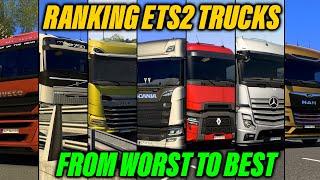 Ranking ETS2 Trucks  From Worst to Best