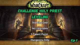 Item Level 0 Leveling Challenge Healer This might still be easy