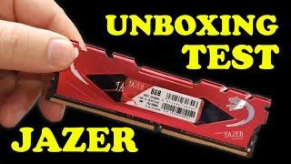 Jazer DDR4 RAM Memory Unboxing and quick test on my Windows PC 2023