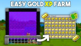 Minecraft Gold XP Farm 1.20 Tutorial in Bedrock