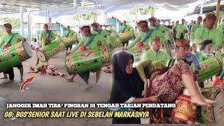 JANGGER IMAH TIBA² PINGSAN DI TENGAH TARIAN GENDANG BELEQ BGSSENIOR SAAT LIVE DI SEBELAH MARKASNYA