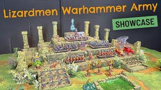 Warhammer Fantasy Lizardmen Army Showcase