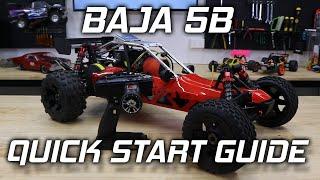 Rovan HPI Baja 5B RC 15 Quick Start Guide - Lets get started