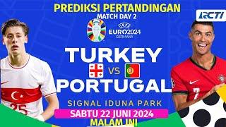 TURKI VS PORTUGAL Match Day 2 Euro 2024 MALAM INI LIVE RCTI