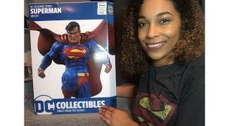 UNBOXING - DC Collectibles Designer Series Superman Statue from Forbidden Planet