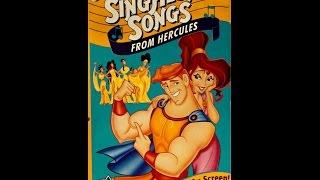 Digitized opening to Disneys SingAlong Songs from Hercules UK VHS 1997