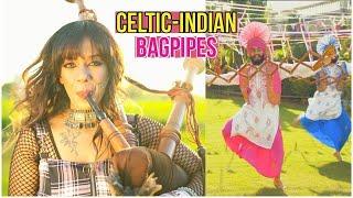 Celtic-Indian Folk Music Bagpipes & Bhangra - Frantic Feathers Toss the feathers